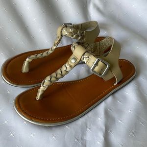 American Eagle Outfitters Braided Strap Flat Sandal